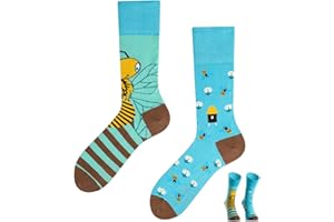 TODO Colours Fantaisie Chaussettes Rigolotes Homme et Femme motif drôle et multicolore
