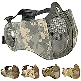 Aoutacc Máscara De Malla Airsoft, Máscaras De Malla De Media | Meses sin interés