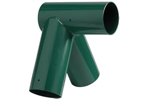 LITTLE DUCK BEAR LTD Little Duck Bear Swing Frame End Bracket 90 Degrees 4 Inch Round Poles Children’s Swing Frame.