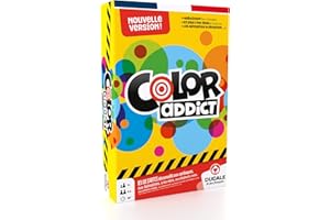 LA DUCALE Color Addict - Jeu de société - Jeu de Cartes Ambiance Famille & Amis – Jeu Fun et coloré - De 2 à 6 Joueurs - A partir de 7 Ans