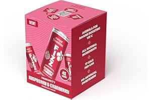 Sweet Freedom FIZZ Raspberry & Cranberry Sparkling Water - 4 Pack x 250 ml | Lightly Fizzy | Sweetened With Fruit Juice | Contains Acerola Fruit | No Artificial Sweeteners, Preservatives or Allergens