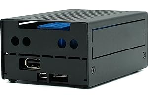 KKSB CASES KKSB Carcasa para BeagleBone Black y BeagleBone AI |Acero con Recubrimiento en Polvo | Espacio para Capas BeagleBone