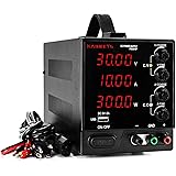 DC Power Supply Variable (0-30V, 0-10A) KAIWEETS® Lab Power Supply, 4-Digital LED Display Adjustable Regulated Bench Power Su