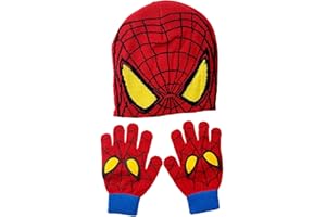 ZONSTORE Guanti E Invernale Cappello Set Set Invernale Bambino,Idea Regalo Per Bambini set per le vacanze di natale, Adatto a tutti i bambini di età compresa tra 2-8