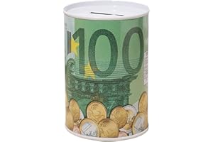 lmoikesz Argent en métal Tirelires en métal Plans d'épargne créatifs Boîtes en métal Plans d'épargne Boîtes d'épargne créative