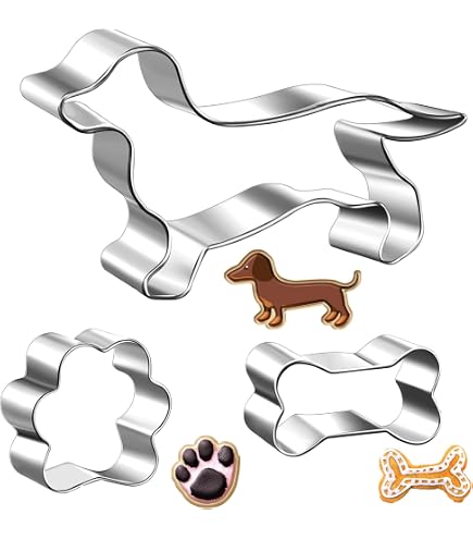 Stampo In Silicone A Forma Di Bassotto – 9 Cubetti Di Ghiaccio O Cioccolatini, Divertente - 4