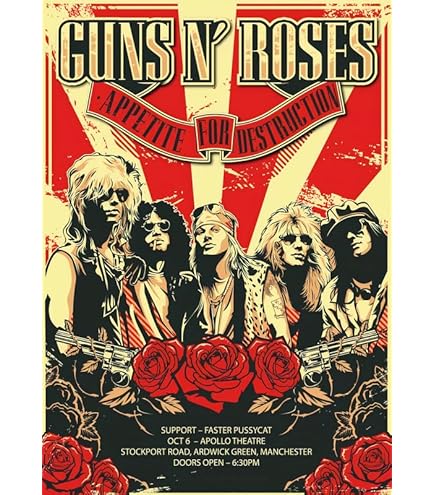 Close Up Guns N' Roses Poster Slash (59,5cm x 84cm) + a surprise