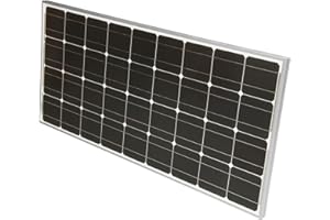 JWS Panneau solaire monocristallin photovoltaïque PV Mono (130 W)