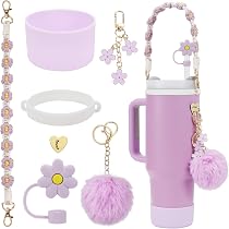 Arilsach Stanley Cup Accessories Set - 7-Piece Purple Kit For 30oz & 40oz Tumblers - View #5