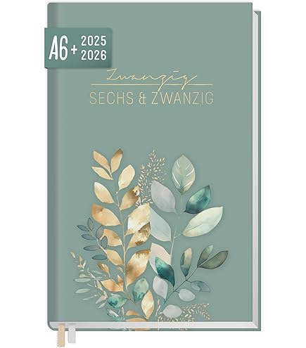 Häfft Chäff-Timer Mini 2025 A6+ - Wochenplaner Mit Paws Design