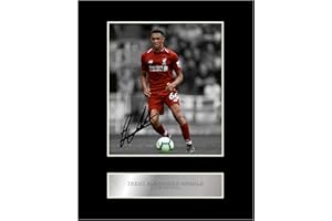 ICONIC PICS Trent Alexander-Arnold Autogramm-Foto, Liverpool FC #1, signiert, Geschenk, Bild