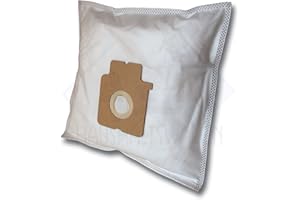 A&H HAUSHALTSWAREN 10 bolsas para aspiradora Panasonic MC-CG 522, 524, 710, 712 MC -E 752, MC-E 753, MC-E754, MC-E 755, MC-E 1010