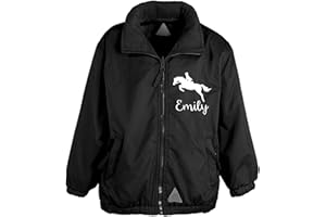Edward Sinclair | Personalised Horse with Name | Girls Horse Riding Jacket | (Please Goto Add Gift Options Enter name in FreeGiftMessageBox or send message to the seller once purchased)