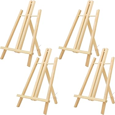 Niaciswe Transparante acryl ezelhouder 25 stuks transparante mini ezels acryl ordestandaard acryl kaartenstandaard kaarten standaard mini standaard acryl standaard voor kaarten acryl ezel standaard