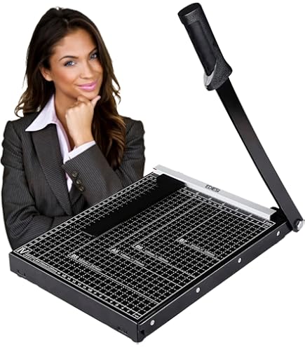 Paper Cutter Heavy Duty A3-B7 18" Cut Length Guillotine Paper Trimmer - View #8