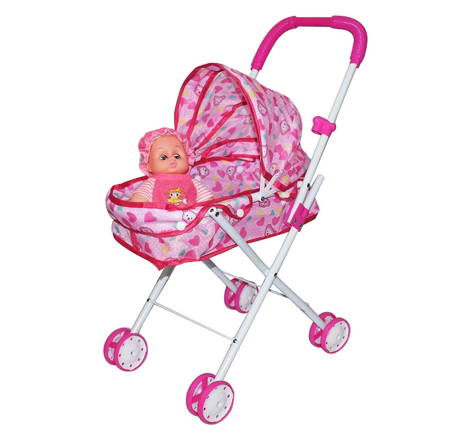Buy Ey Catching™ Baby Doll Stroller & Foldable Baby Pram for Baby Age 3