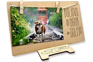 DIGIDU | Marco fotos | Regalos para amigas | Regalos para Mama | Regalos Originales para Amigos | Portafotos con Pinzas | Regalo Personalizado | Cuadros personalizados con foto