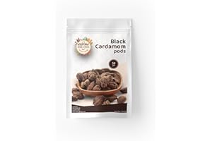 AROMA HERBS & SPICES SUPREME QUALITY Black Cardamom Pods | Authentic Smoky Flavor | Perfect for Indian Cooking | Premium Quality | 50g