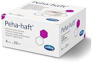 Hartmann Peha Haft Bande de Fixation sans Latex 20 m x 4 cm