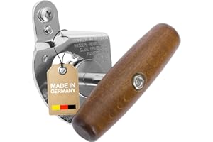 Westmark Apriscatole professionale, Per usi commerciali, Per lattine di grandi dimensioni, Acciaio/Legno, Titan, 12242260