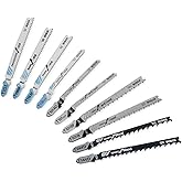 Bosch Professional 10 par&ccedil;alı dekupaj testere bı&ccedil;ağı seti Basic for Wood and Metal (ahşap ve metal i&ccedil;in, dekupaj testeresi ak
