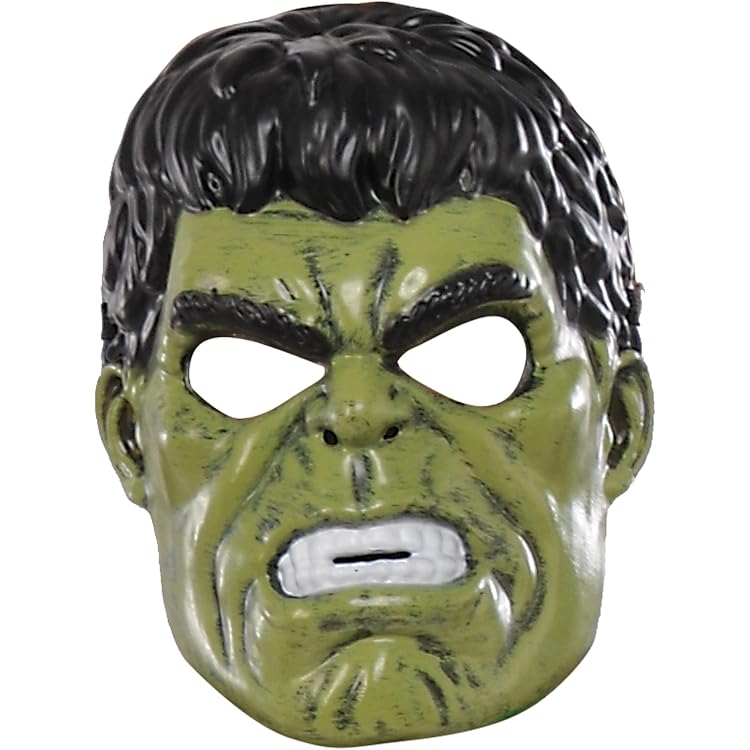 Marvel Avengers Hulk Kostüm-Zubehör – Muskelärmel & Maske, Für Cosplay & Halloween