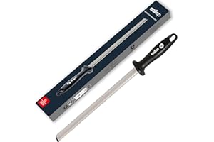 GALLOP Diamond Honing Steel 12 Inch,Diamond Knife Sharpener,Knife Sharpener Rod,for Sharpening Kitchen Knife, Cooking Knives, Butcher's Knives, Home Gourmet Blades, Garden Tools Sharpening Stick