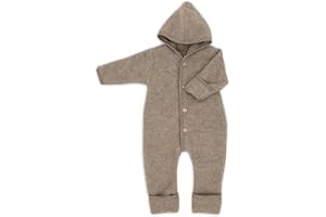 Engel Baby Overall mit Kapuze Wollfleece