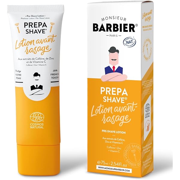 Monsieur BARBIER Herren-Pflegeset | Mattierende Feuchtigkeitscreme, Peeling-Gel & Rhassoul-Seife | Natürlich & Vegan