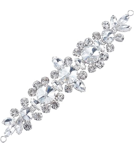 Patchs Broche Mauvais œil En Strass Et Perles - 2 Pièces 75x68 Mm - Épingle Fixe - Pour Vestes, Sacs, Chapeaux - Décoratif Et Protecteur - 10