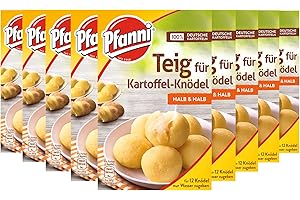 Pfanni Teig für Kartoffel-Knödel Halb & Halb der Klassiker für ein leckeres Kartoffelgericht aus nachhaltigem Anbau 9x 318g