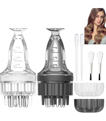 The Original Therabrush, 2-in-1 Elektrisches Kopfhaut Massagebürste und  Applikator Flasche, 3 Modi Vibration Massagekamm, Kopfhaut-Massagegerät mit  Rot und Blaulicht für Kopfhautpflege : Amazon.de: Drogerie & Körperpflege