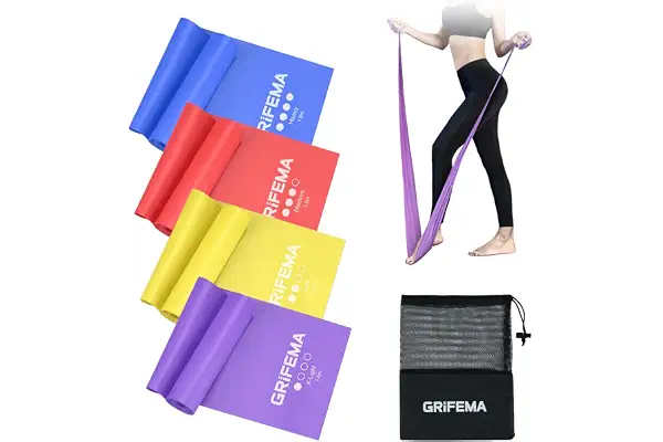 GRIFEMA GA5002 Bandas Elasticas Fitness Set de 4-1.8M