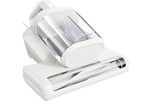 Battimaterasso Antiacaro Aspirapolvere per Materassi - 15KPa Aspira Pulisci Materassi con Filo Potente con Sterilizzazione UV e Riscaldamento 60°C, Battitappeto per Divano, Tessuti e Letti WEPMMJ