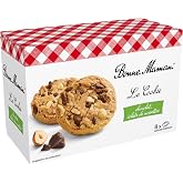 Bonne Maman - Hazelnut Cookies with Chocolate Big Pieces - Pack of 225 g