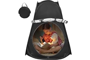 Yabumak Sensory Tent, Premium Pop-up Sensory Den Blackout Tent for Special Educational Needs with Travel Carry Bag