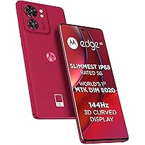 Motorola Edge 40 5G (Viva Magenta, 8GB RAM, 256GB Storage 