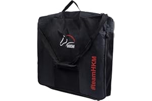 HKM Tapis de selle noir taille unique