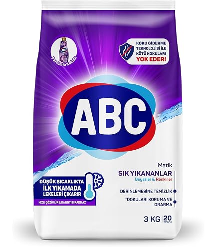 ABC DETERJAN Toz Soda Etkili 1800 Gr : Amazon.com.tr: Sağlık ve Bakım