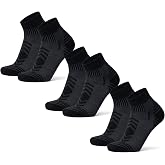 DANISH ENDURANCE Ankle Hiking Socks, Merino Wool, 3 Pack