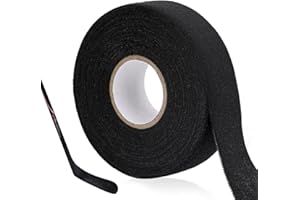 XHSBBB Hockey Tape Sport Stick Athletic Cloth Tapes Multipurpose Grip Very Strong No Sticky Residue Easy Tear Hockey Grips Waterproof Sports Tape(2.5cm x 25m)