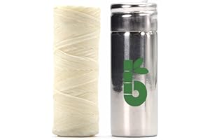Filo Interdentale Biodegradabile | Vegano | Ricaricabile | Cerato | Ecologico | Filo Interdentale Menta | 50 m | Bambaw