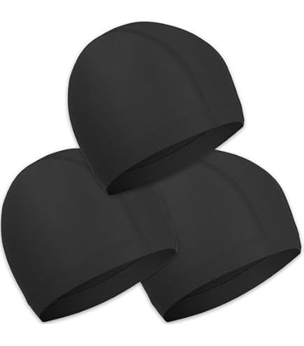 Bonnet De Bain En Silicone Mixte - Taille Unique, Confortable, Résistant Au Chlore, Pour Piscine Et Mer