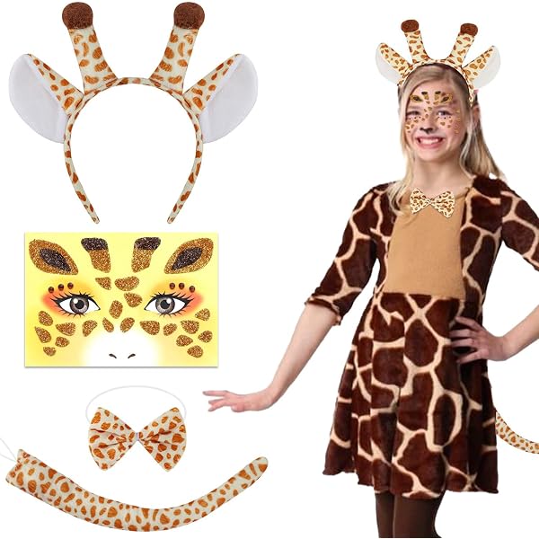 Disfraz De Jirafa - Elegantes Disfraces De Animales Para Adultos