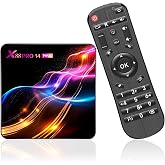 Android TV Box 14.0, Android Box, 4GB RAM, 128GB ROM, RK3528 Quad-Core 64bit Cortex-A53, 2026 TV Box Support 4K 2.4G /5G Dual