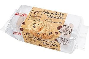 Matilde Vicenzi - Le Ciambelle di Matilde, Biscotti Rustici con Gocce di Cioccolato, Prodotti con Cottura Lenta, Ideali per Colazione, Snack o Merenda, Confezione da 200 gr