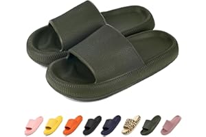 Geweo Donna Uomo Ciabatte Nuvole Pantofole a Cuscino Estiva Doccia Sandali Super Morbidi Pantofole Antiscivolo Spiaggia Piscina Slide Scarpe da casa Infradito da spiaggia