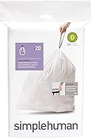 simplehuman Bin Liners, Pack of 20