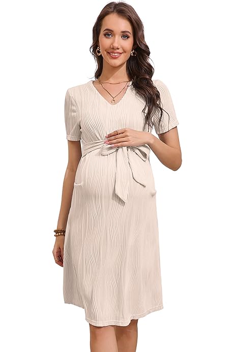 Robe élasticité Confort Robe Maternité Selente - Tous Les Jours