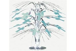 Amscan International Crosses Mini Cascade Centrepiece, Blue